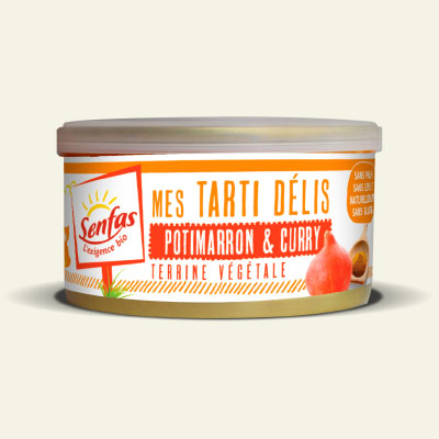 Tarti’Délis Potimarron-Curry