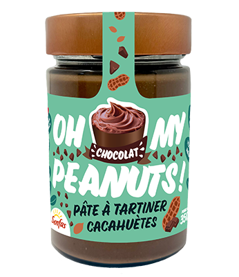 Pâte à Tartiner OH MY PEANUTS! Chocolat